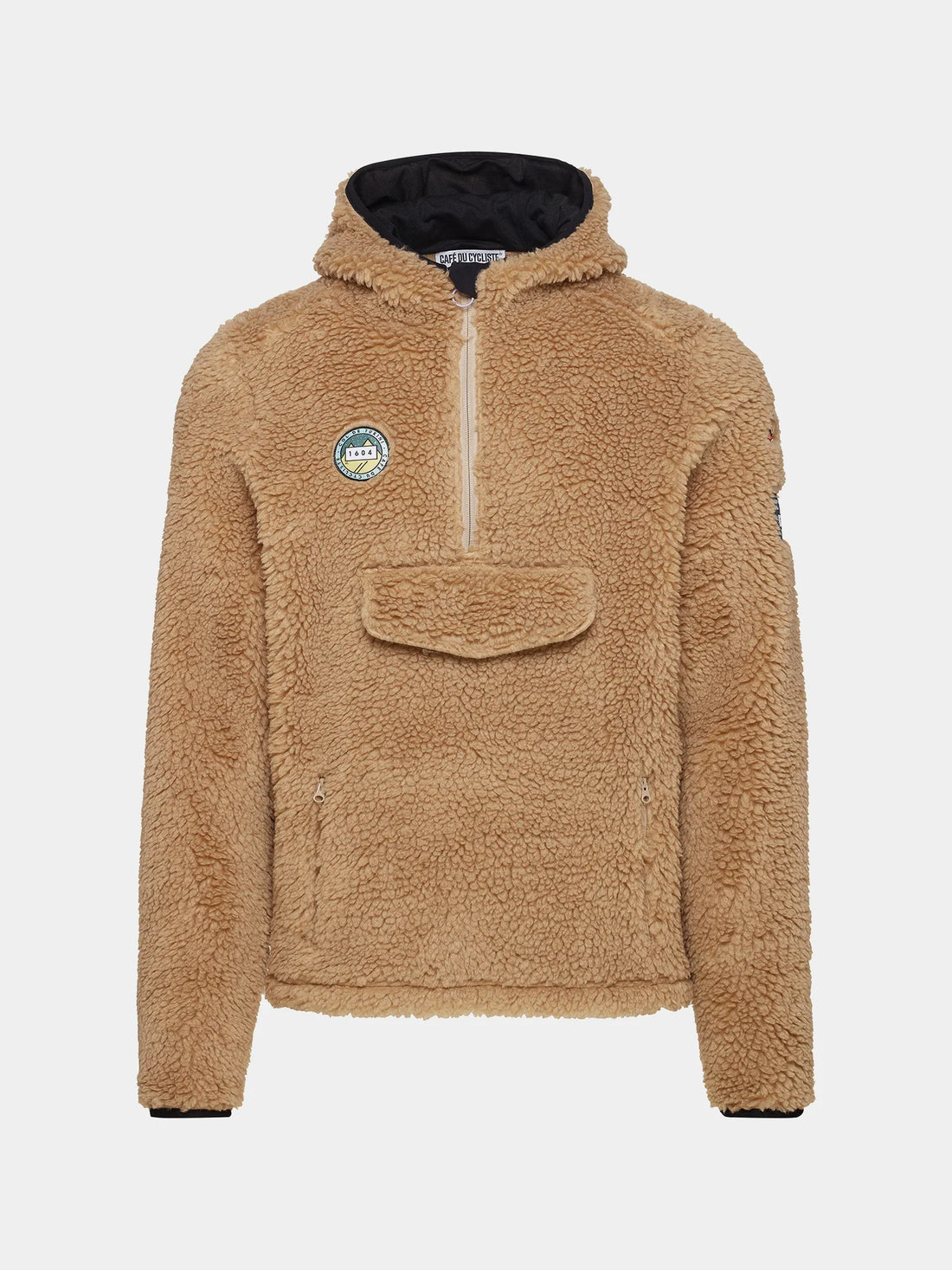 Café du Cycliste Ondine Unisex Fleece Top Sandstone