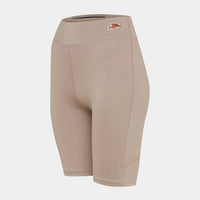 Café du Cycliste Maina Women's Training Shorts Oyster Grey