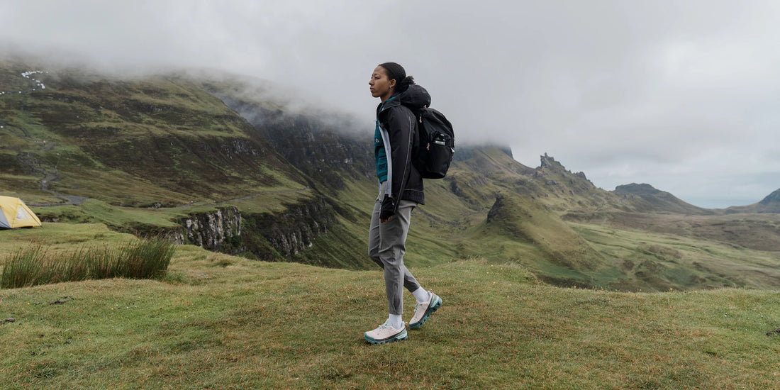 Café du Cycliste Felicie Women's Technical Trousers Funktionshose Grey