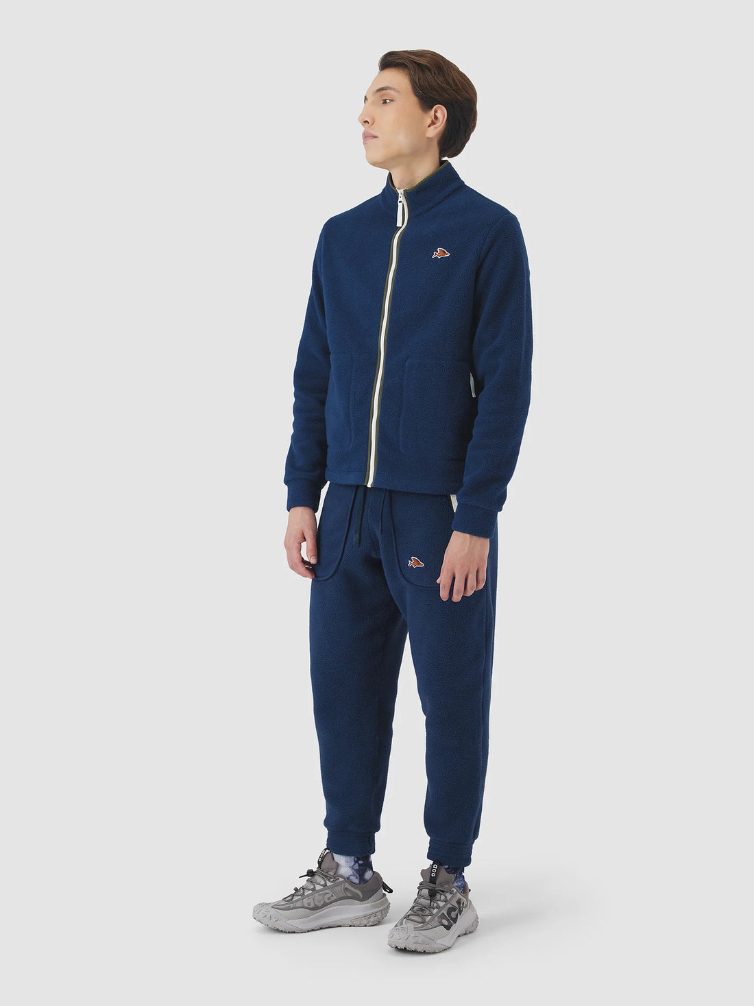 Café du Cycliste Henriette Men's Track Pants Laufhose Navy