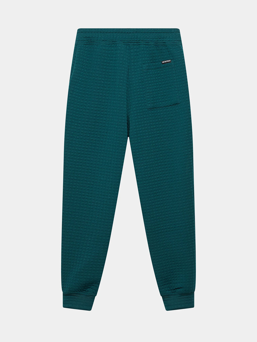 Café du Cycliste Louisa Women's Track Pants Laufhose Alpine Green