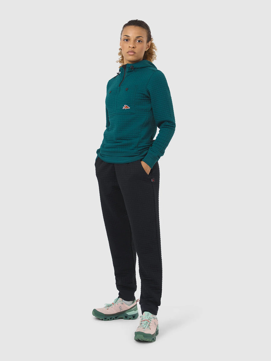 Café du Cycliste Louisa Women's Track Pants Laufhose Black