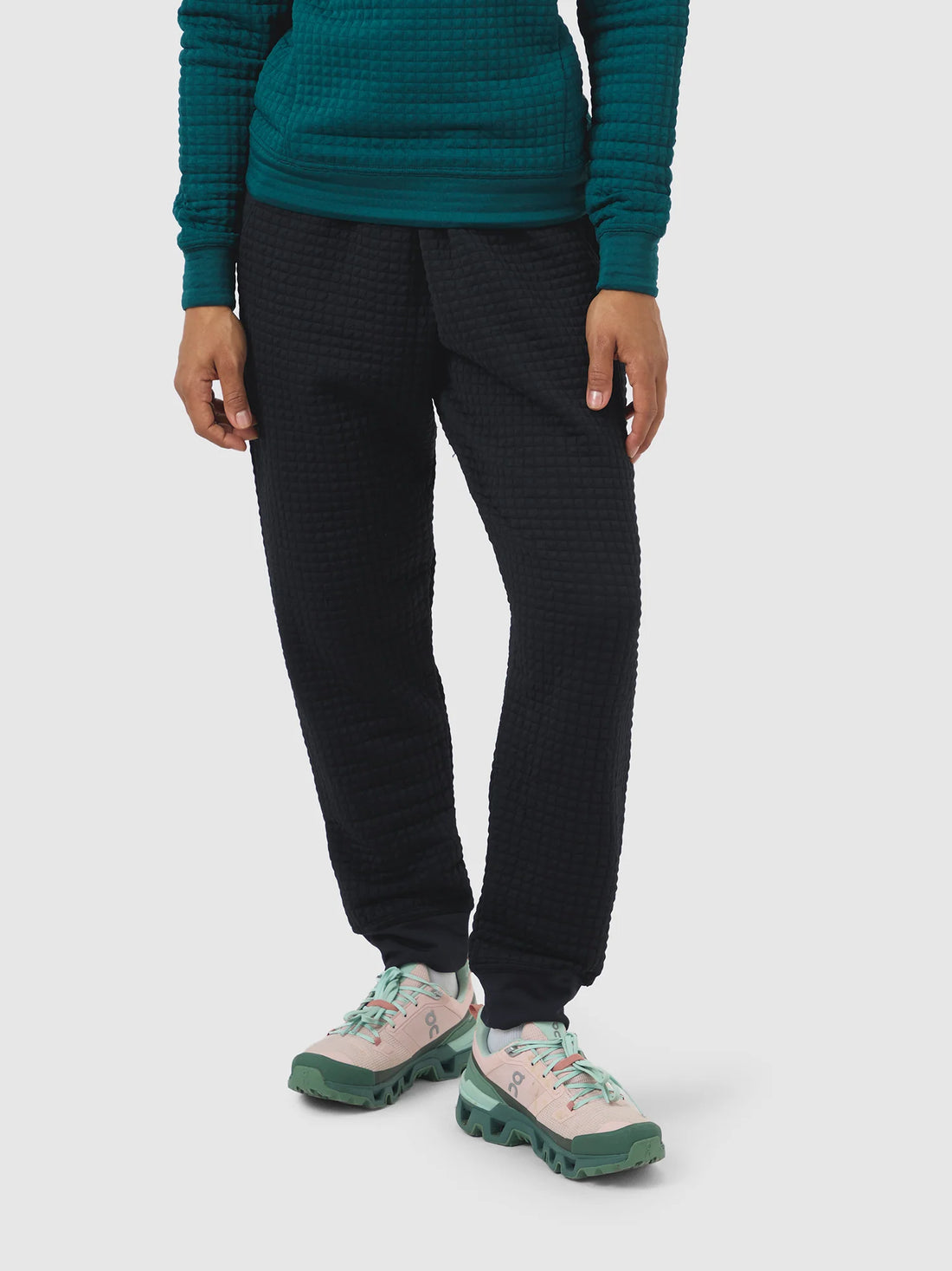 Café du Cycliste Louisa Women's Track Pants Laufhose Black