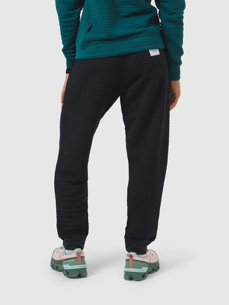 Café du Cycliste Louisa Women's Track Pants Laufhose Black