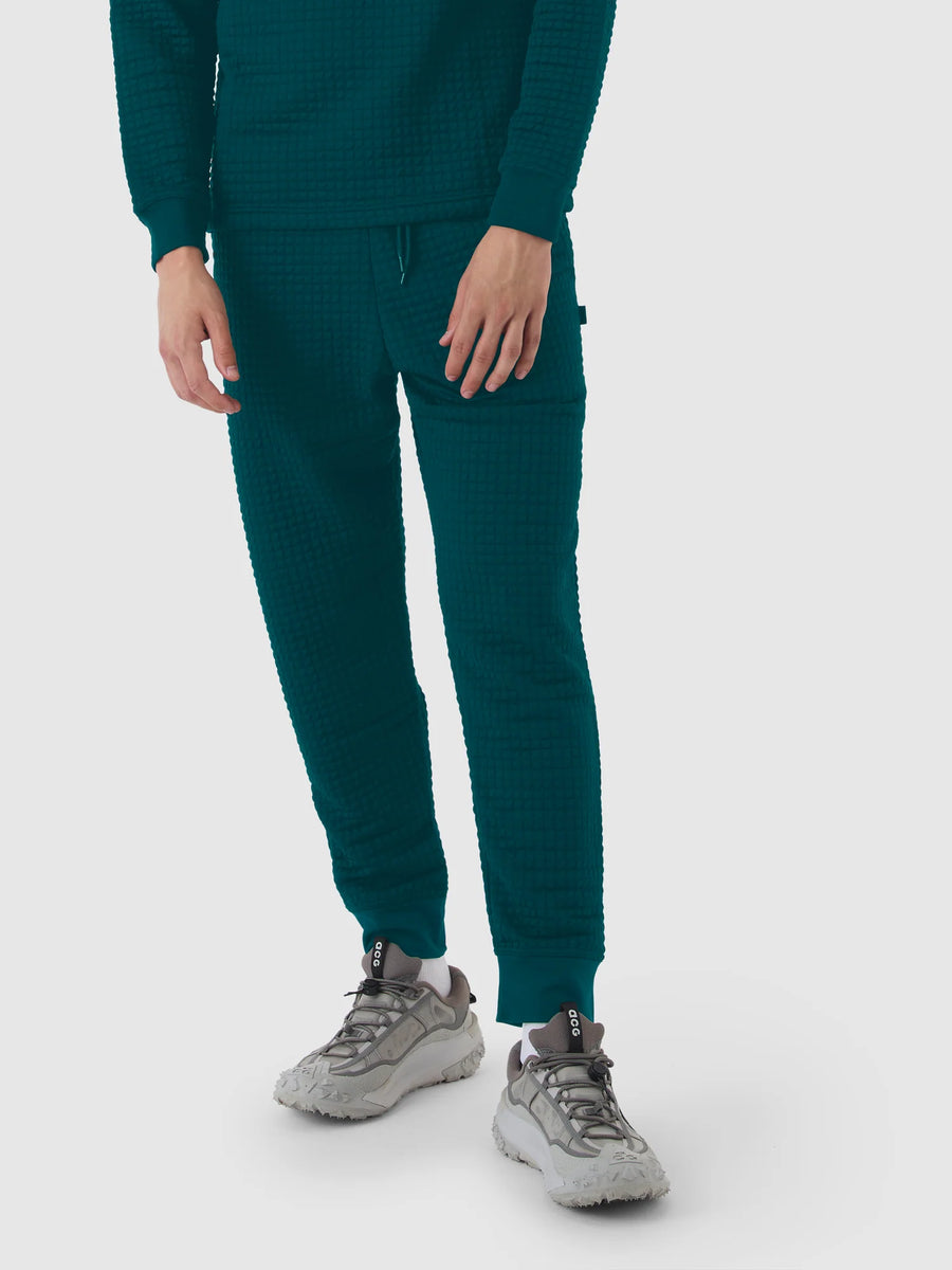 Café du Cycliste Louisa Men's Track Pants Laufhose Alpine Green