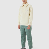 Café du Cycliste Alina Unisex Wool Pullover Chalk