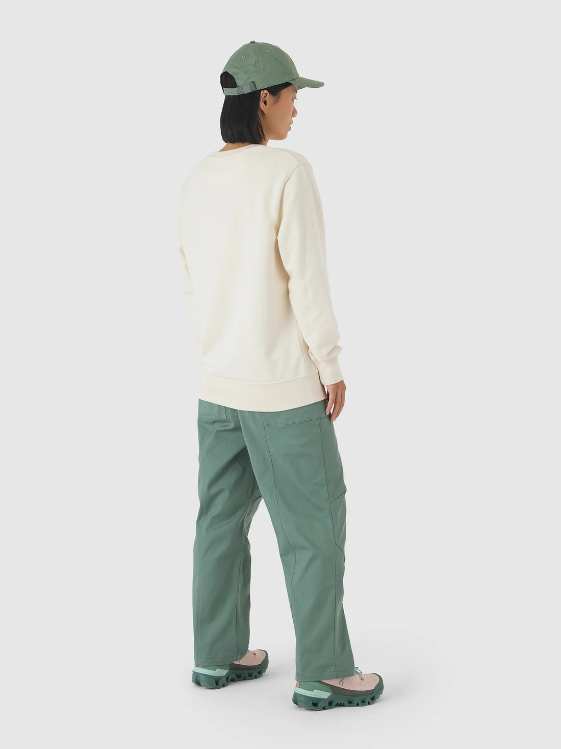 Café du Cycliste Marlene Unisex Cotton Sweatshirt Chalk