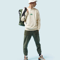 Café du Cycliste Marlene Unisex Cotton Sweatshirt Chalk