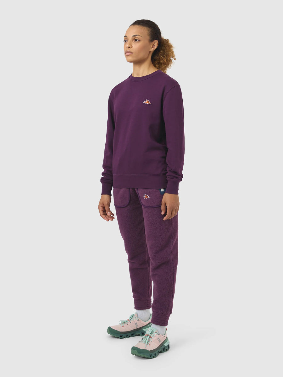 Café du Cycliste Marlene Unisex Cotton Sweatshirt Quetsche