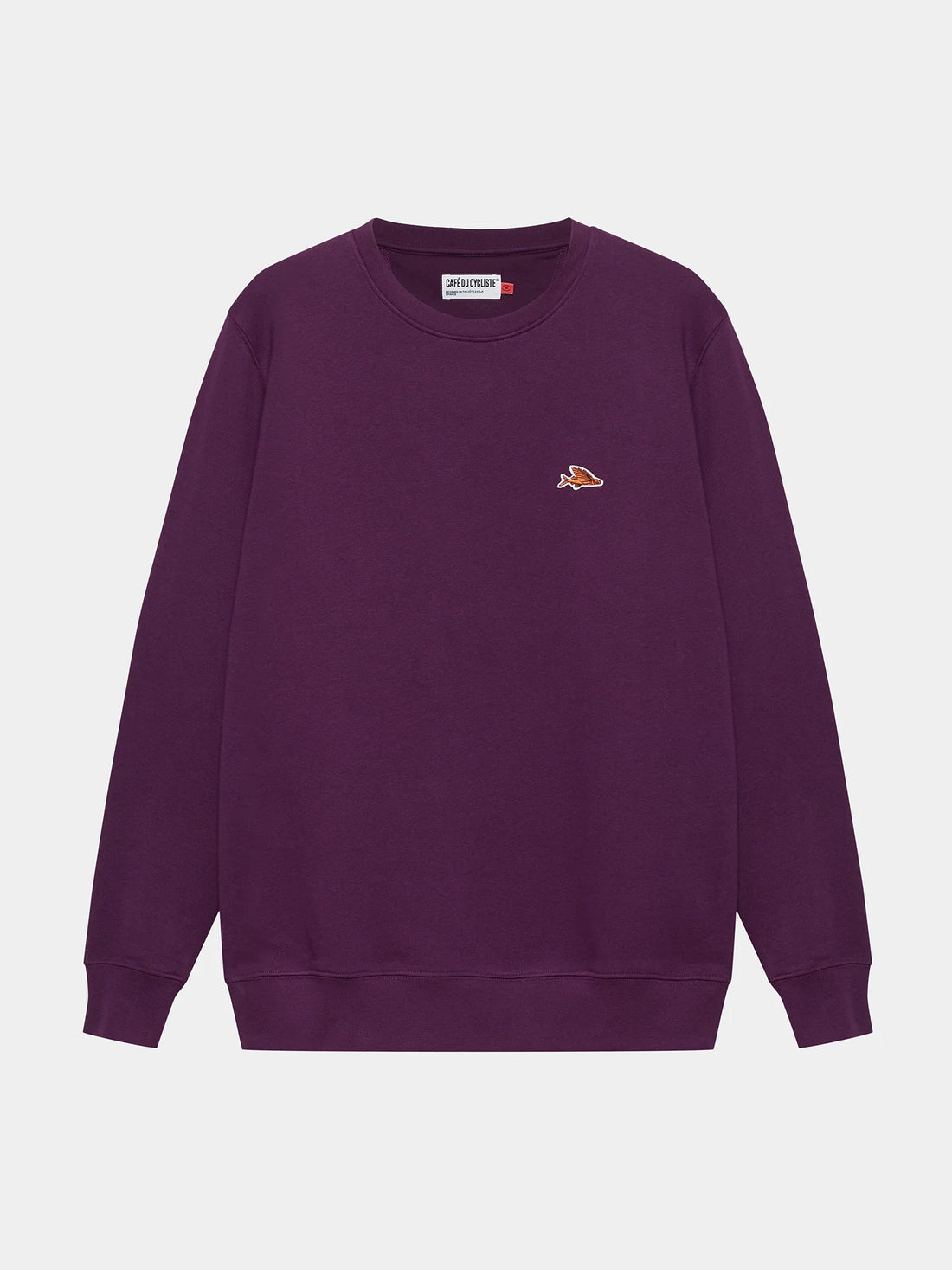 Café du Cycliste Marlene Unisex Cotton Sweatshirt Quetsche