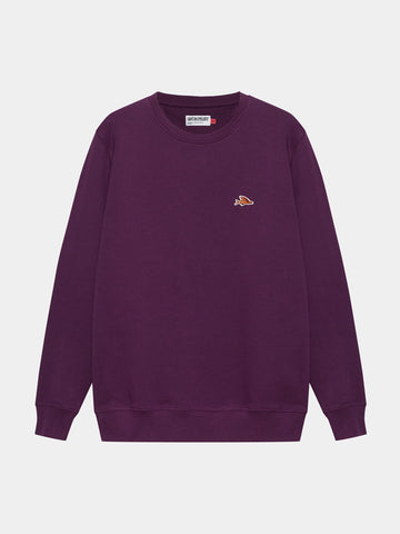 Café du Cycliste Marlene Unisex Cotton Sweatshirt Quetsche