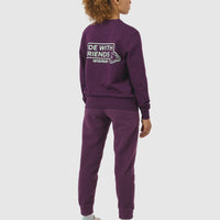 Café du Cycliste Marlene Unisex Cotton Sweatshirt Quetsche