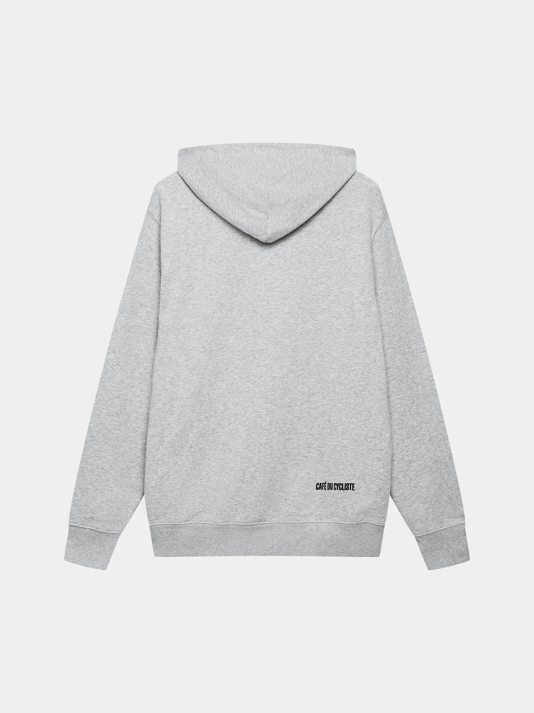 Café du Cycliste Rolande Unisex Cotton Hoodie Baumwoll-Hoodie Grey Melange