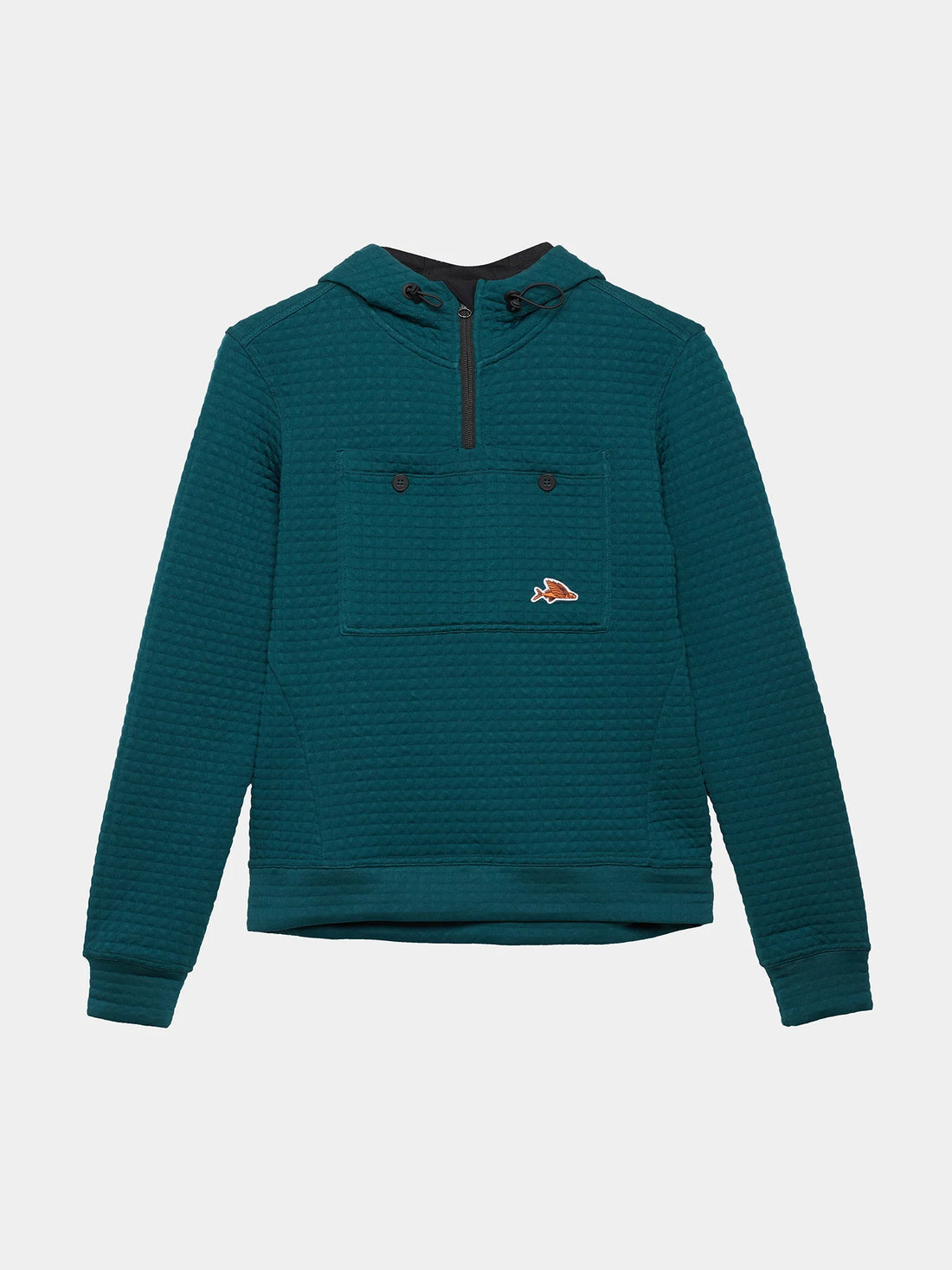 Café du Cycliste Thelma Women's Polartec Hoodie Alpine Green