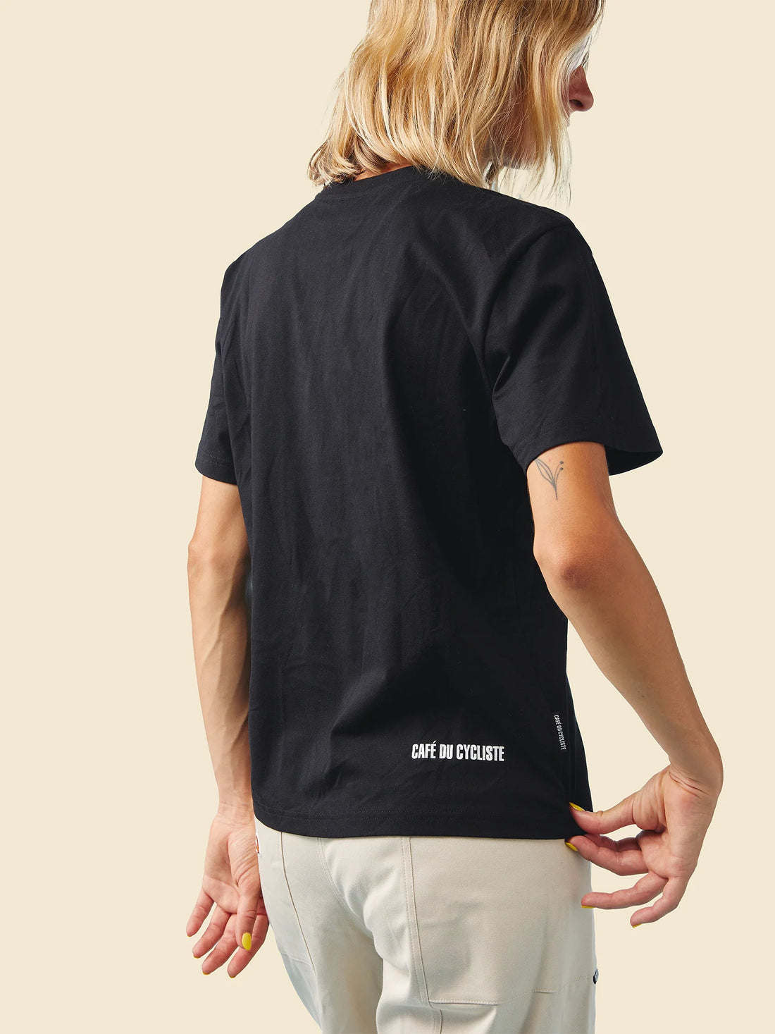Café du Cycliste Unisex T-Shirt Anne Black