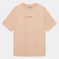 Café du Cycliste Unisex Cotton T-Shirt Col Sa Calobra Sand