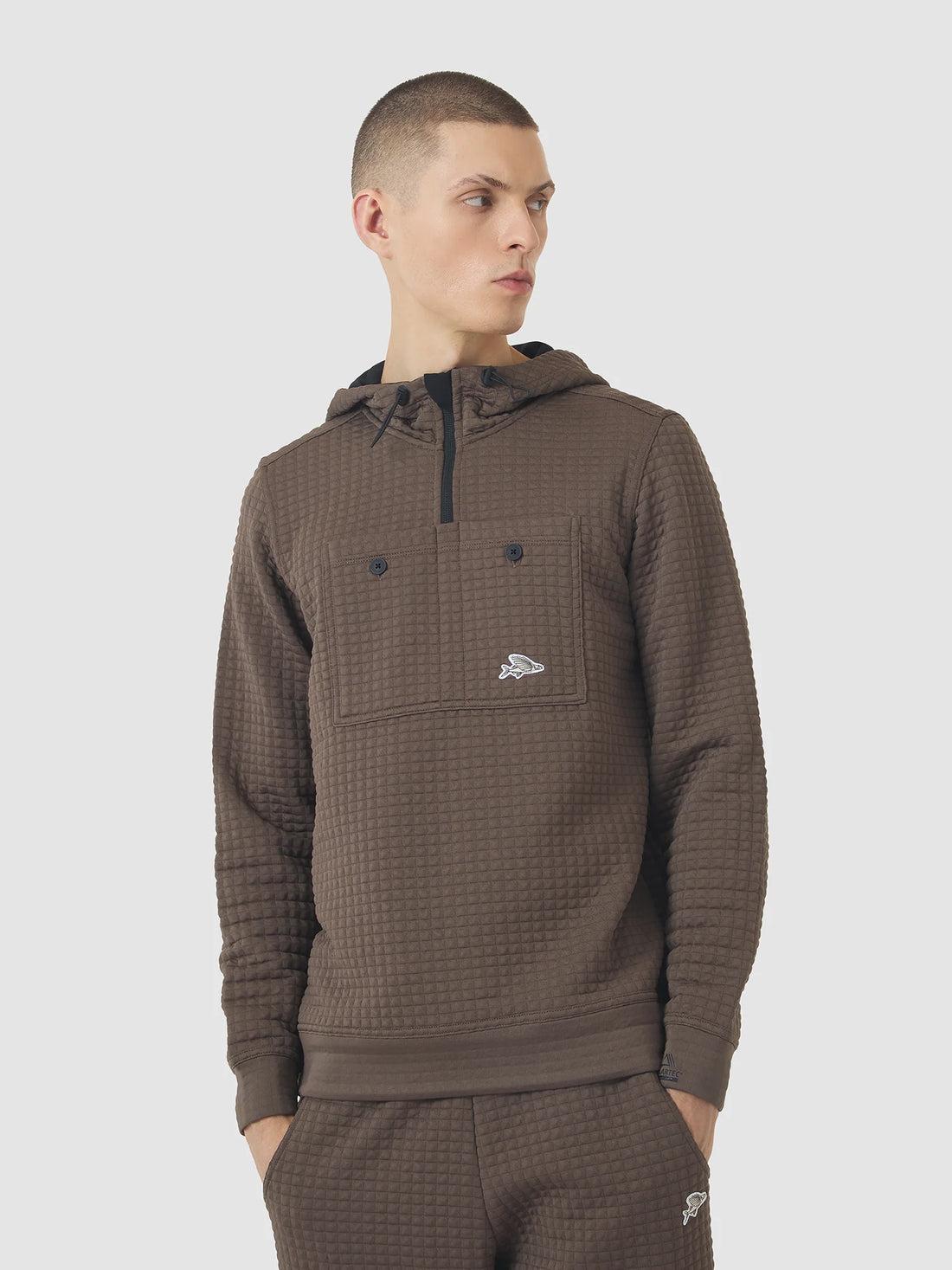 Café du Cycliste Thelma Men's Polartec Hoodie Carob