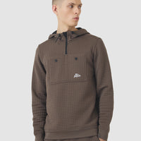 Café du Cycliste Thelma Men's Polartec Hoodie Carob
