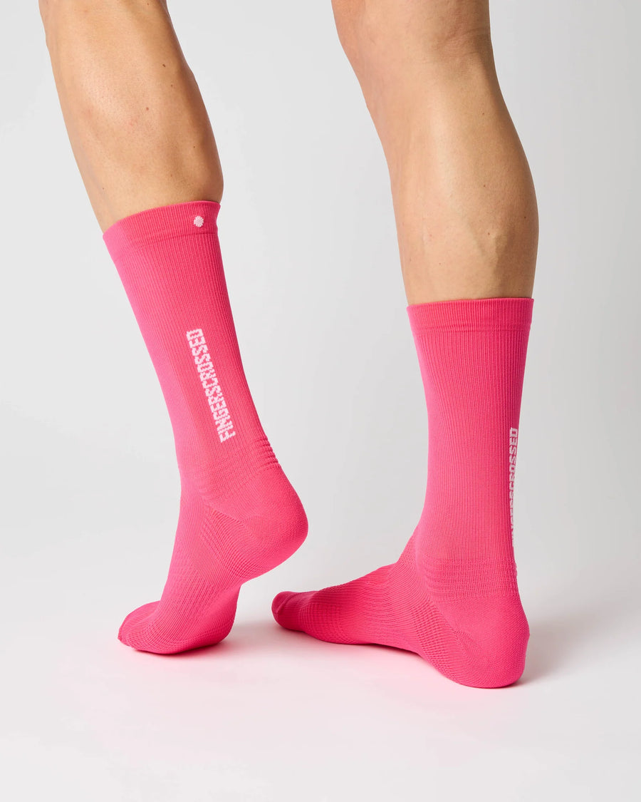 Fingercrossed OFF ROAD Socks Radsocken Hot Pink