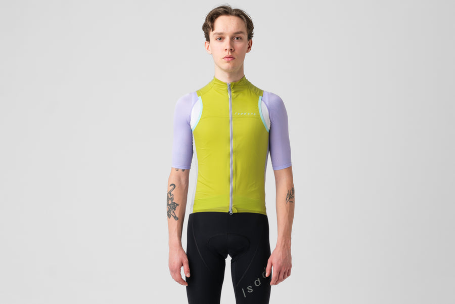 Isadore Alternative Wind Gilet Windweste Apple Green