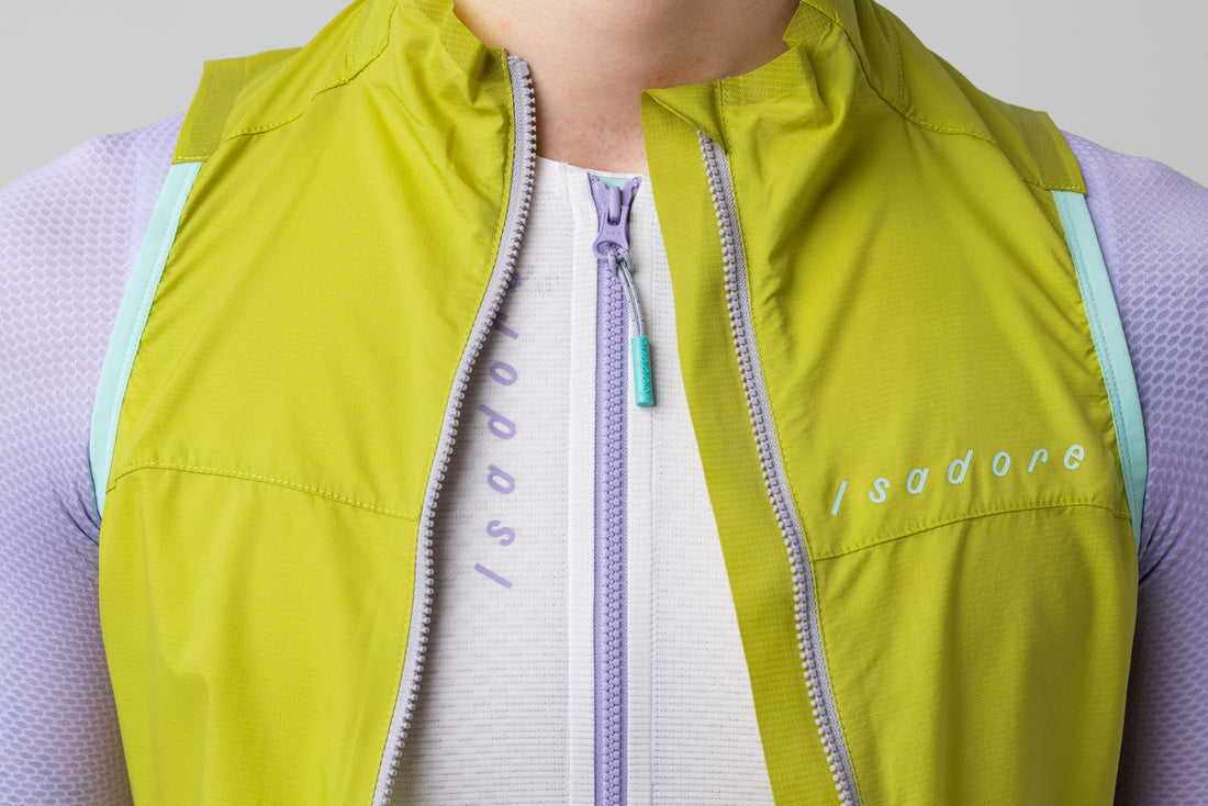 Isadore Alternative Wind Gilet Windweste Apple Green