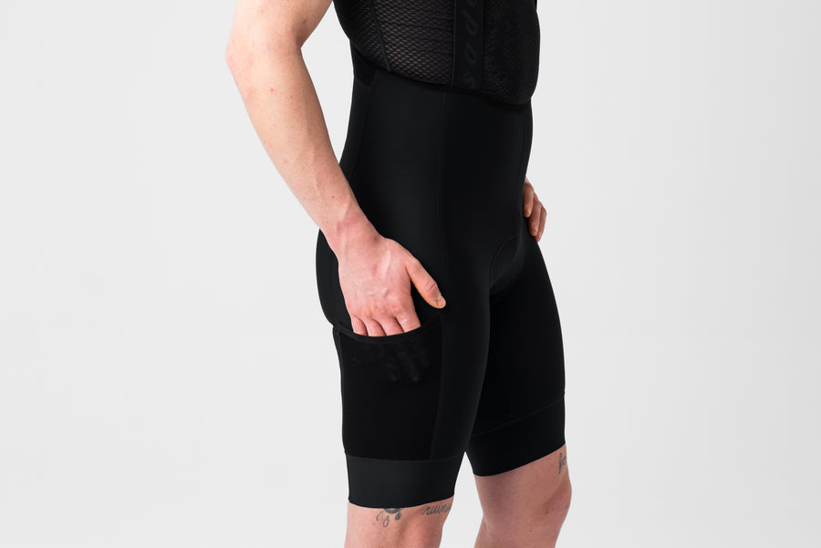 Isadore Signature Bib Shorts Trägerhose Black