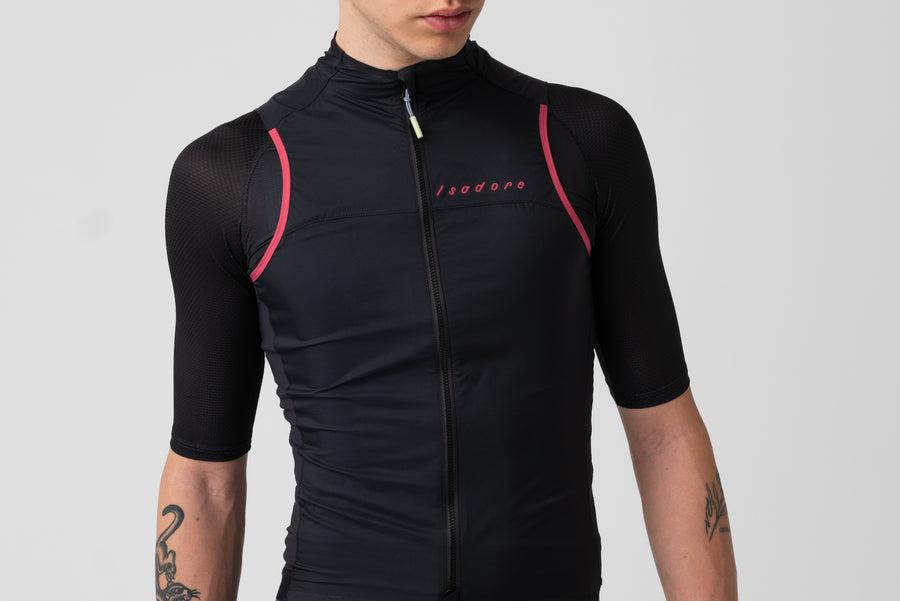 Isadore Alternative Wind Gilet Windweste Black