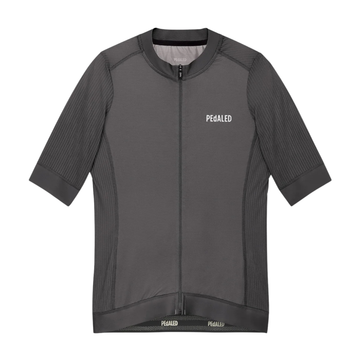 Pedaled Element Mesh Jersey Radtrikot Charcoal Gray