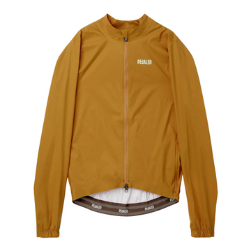 Pedaled Element Waterproof Jacket Regen Fahrradjacke Mustard