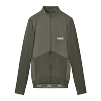 Pedaled Odyssey Windblock Women's Merino Long Sleeve Jersey Radtrikot langarm Grey Ink