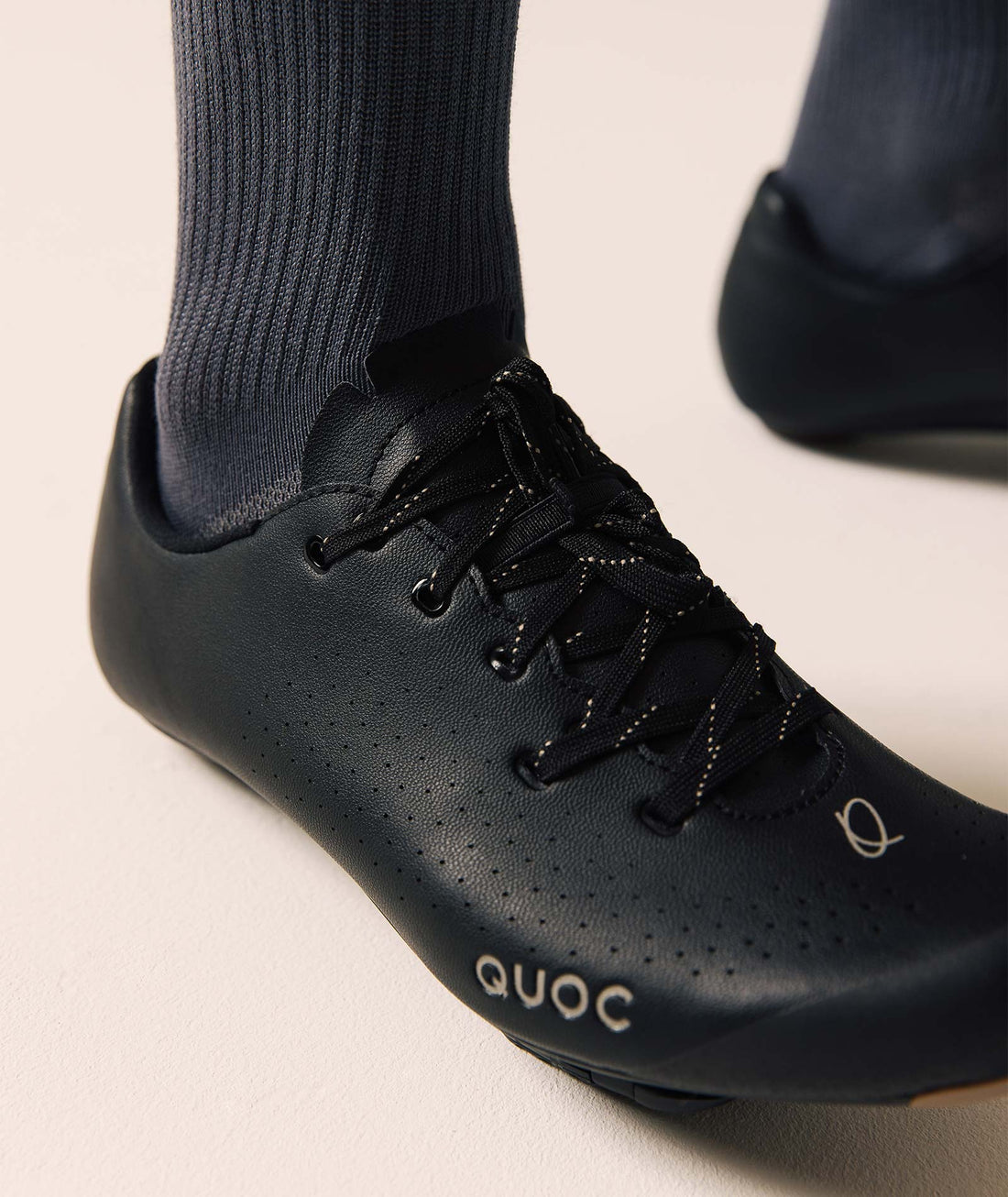 Quoc Escape Road Lace Shoes Rennradschuhe Black