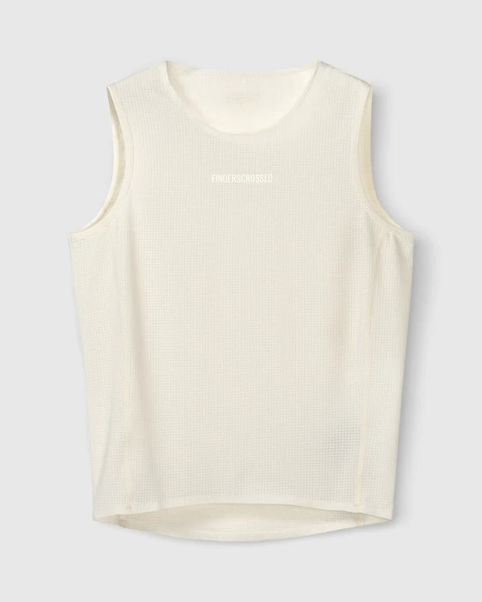 Fingercrossed Road Baselayer Men Radunterhemd Antique Cream
