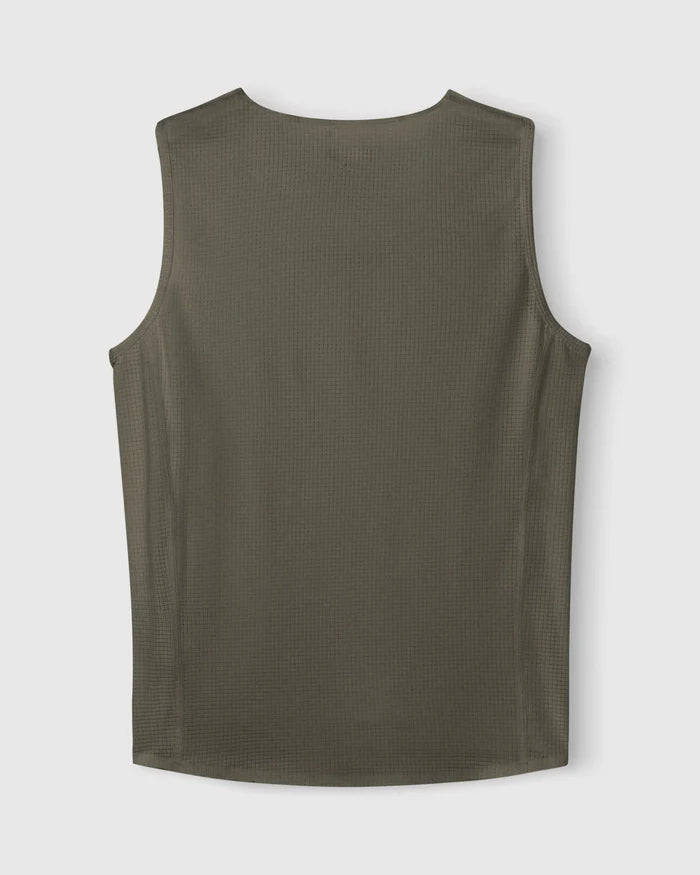 Fingercrossed Road Baselayer Men Radunterhemd Olive