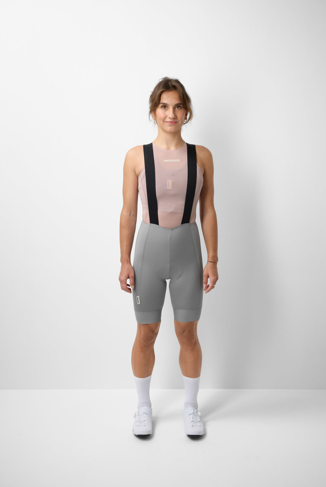 Fingercrossed Road Bib Women Radhose Fog