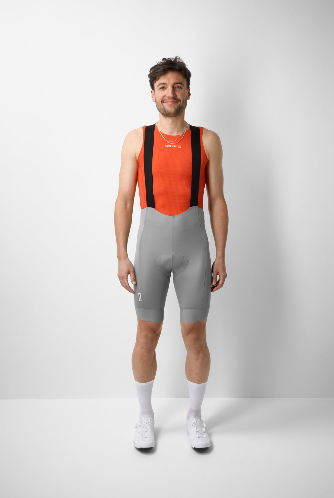 Fingercrossed Road Bib Men Radhose Morning Fog