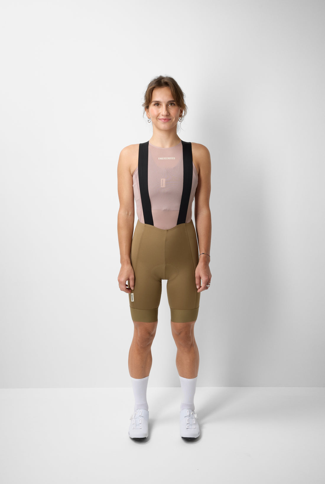 Fingercrossed Road Bib Women Radhose Walnut