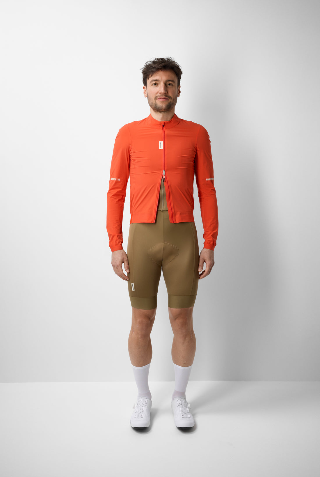 Fingercrossed Road Wind Jacket Men Wind Fahrradjacke Poppy Red