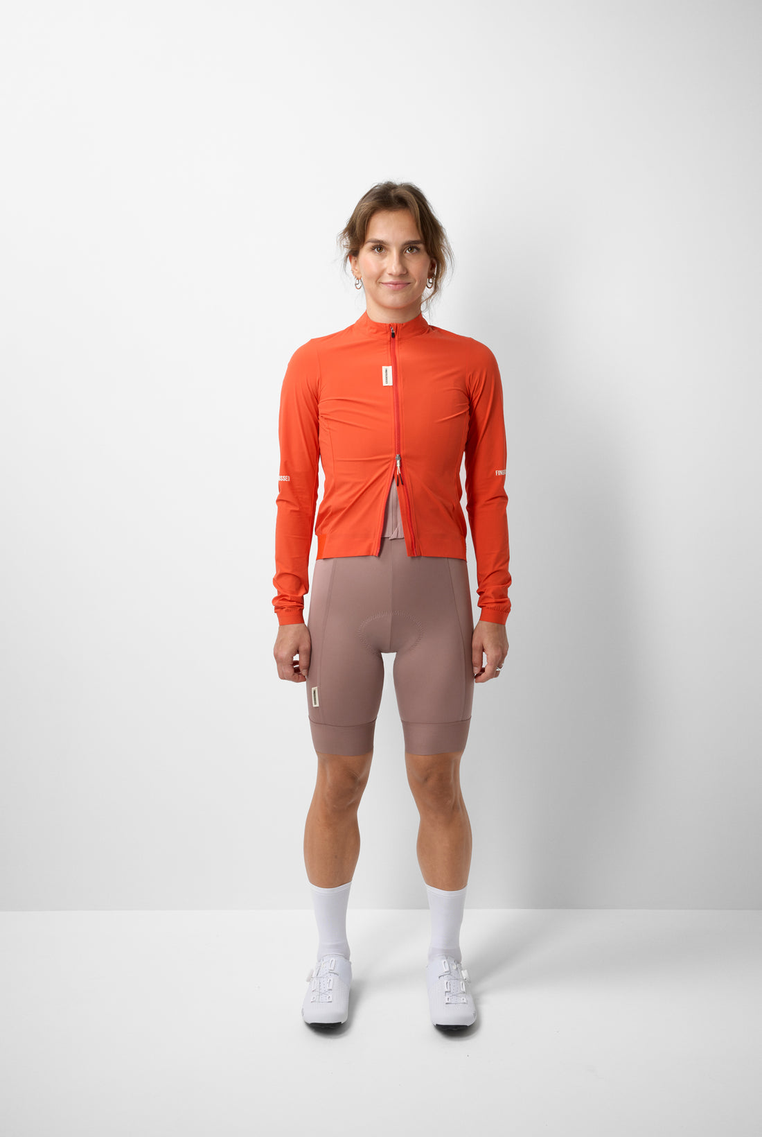 Fingercrossed Road Wind Jacket Women Wind Fahrradjacke Poppy Red