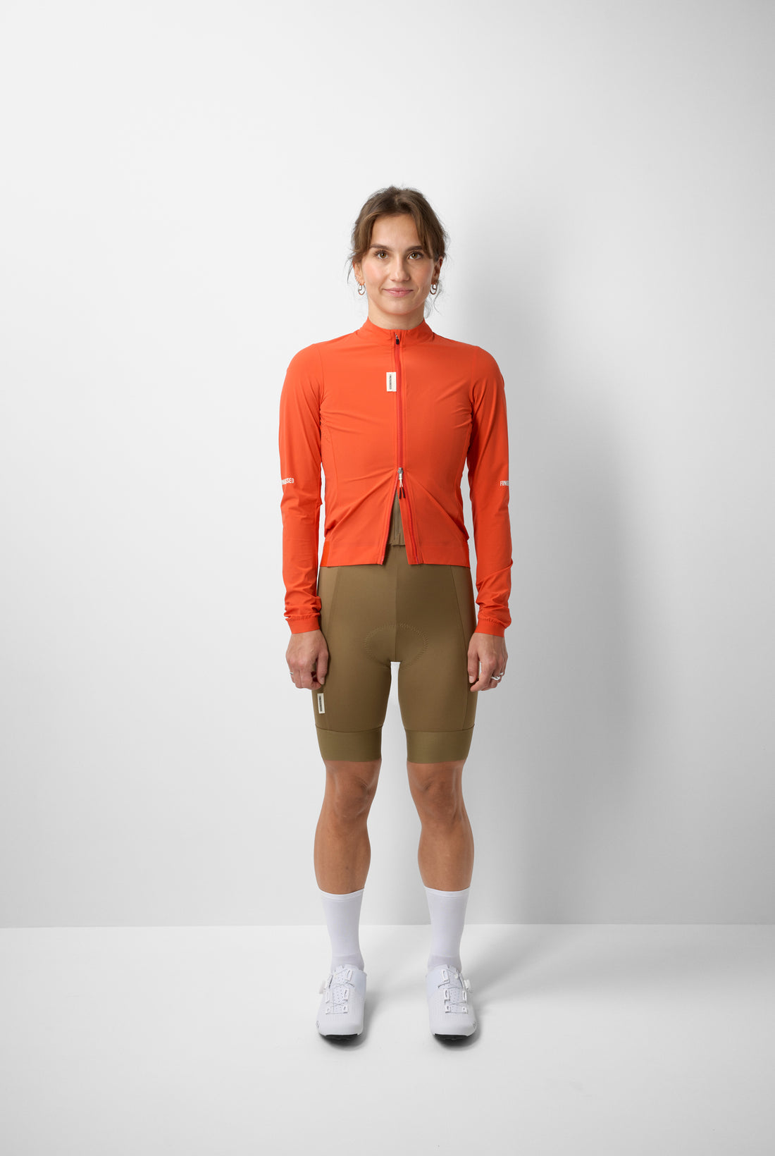 Fingercrossed Road Wind Jacket Women Wind Fahrradjacke Poppy Red