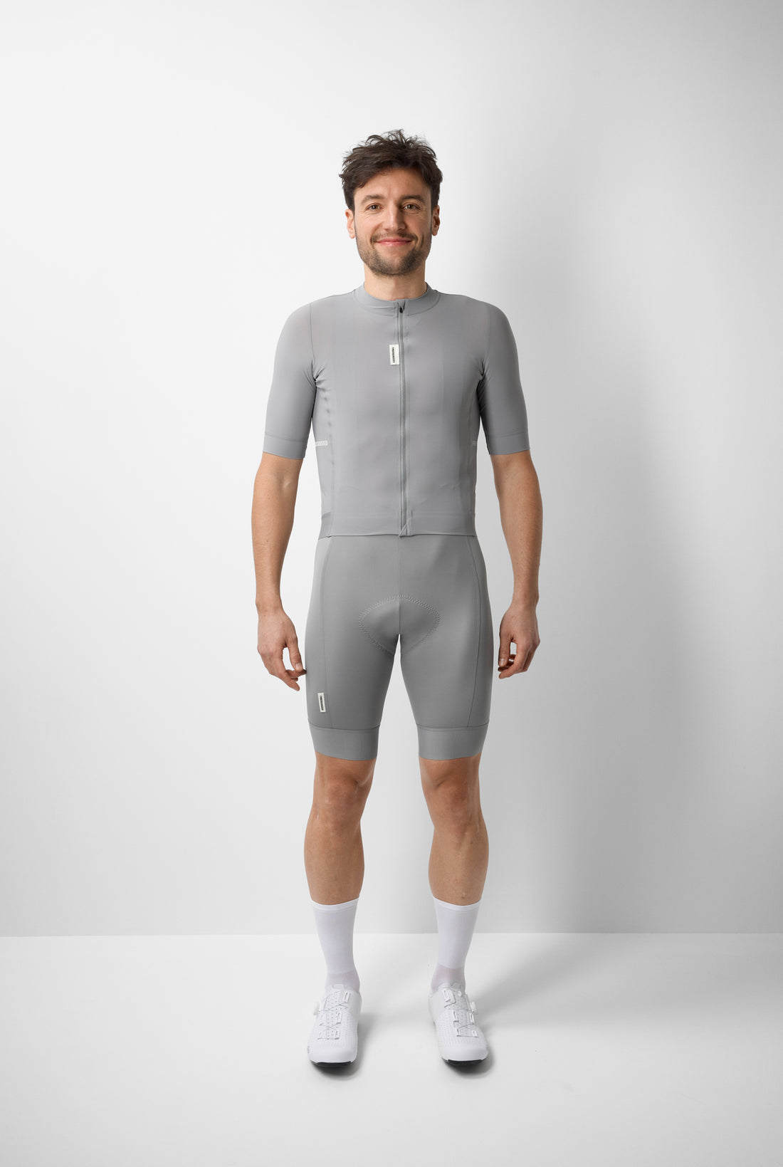 Fingercrossed Road Jersey Men Radtrikot Morning Fog