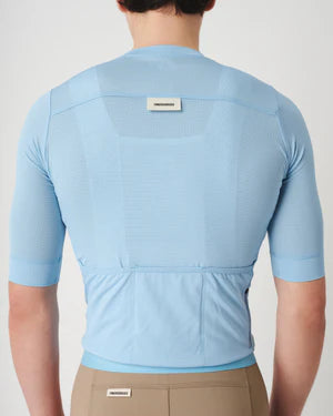 Fingercrossed Road Jersey Super Light Plus Men Radtrikot Himmelblau
