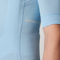 Fingercrossed Road Jersey Super Light Plus Men Radtrikot Himmelblau
