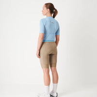 Fingercrossed Road Jersey Super Light Plus Women Radtrikot Himmelblau