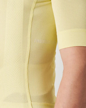 Fingercrossed Road Jersey Super Light Plus Men Radtrikot Butter Yellow