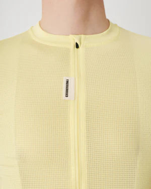 Fingercrossed Road Jersey Super Light Plus Men Radtrikot Butter Yellow