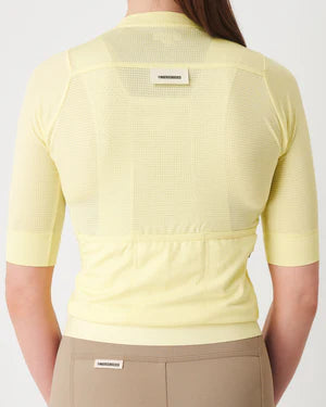Fingercrossed Road Jersey Super Light Plus Women Radtrikot Butter Yellow