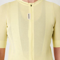 Fingercrossed Road Jersey Super Light Plus Women Radtrikot Butter Yellow