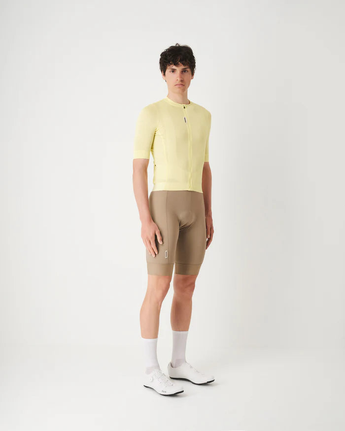 Fingercrossed Road Jersey Super Light Plus Men Radtrikot Butter Yellow