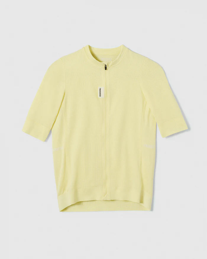 Fingercrossed Road Jersey Super Light Plus Women Radtrikot Butter Yellow