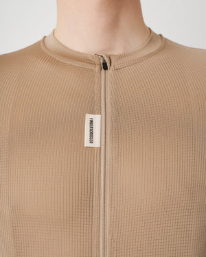 Fingercrossed Road Jersey Super Light Plus Men Radtrikot Sand
